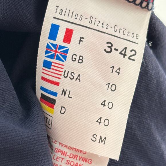 Saint James Navy Blue Garde Cote III UV Protection Top - Picture 10 of 11